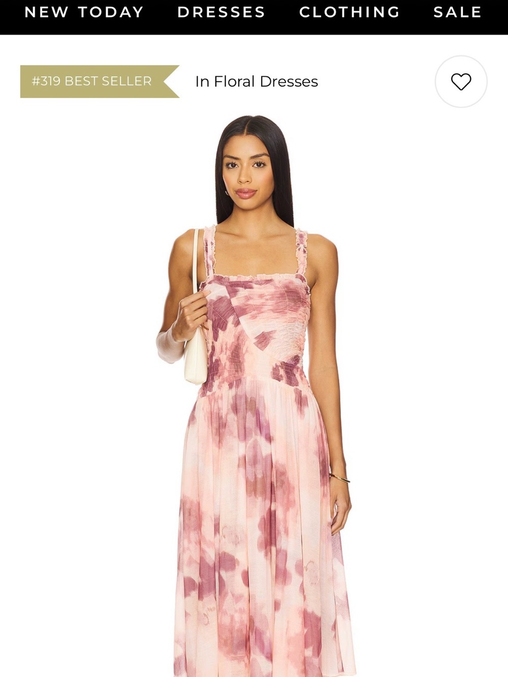 Free People Gray Floral Tie-Dye Maxi Dress *please note selling gray color dress